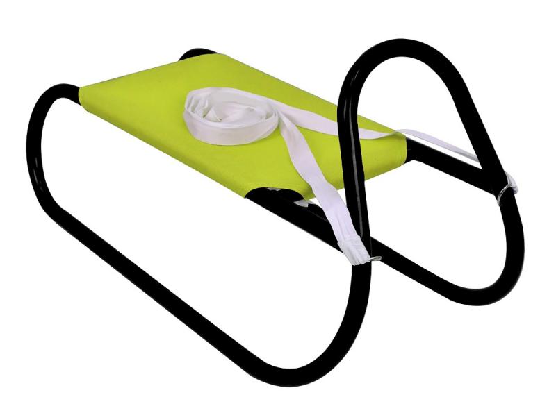 RULYT Kovové saně 62 cm sv.zeleno-černé