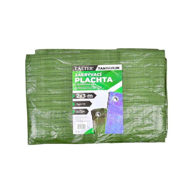 RULYT Krycí nepromokavá plachta 2x3m 70g/m2 zelená