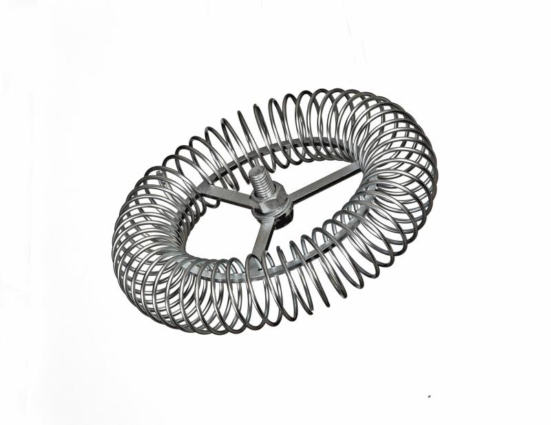Růžice komínová kruhová 180mm/M12, ocel