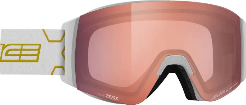 SALICE 105DARWF Radium unisex lyžařské brýle, White-Gold