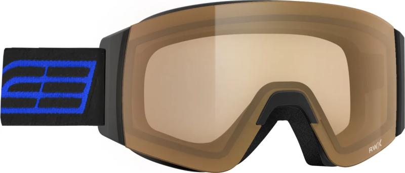 SALICE 105RWX unisex lyžiarske fotochromatické okuliare, Black-Blue