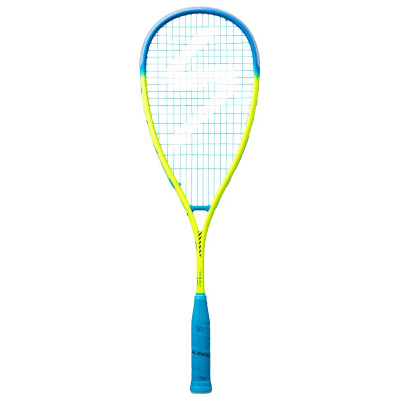 Salming Grit Powerlite Racket Blue/Yellow