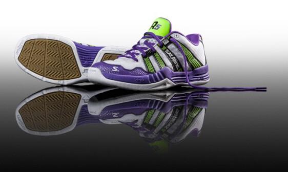 Levně Salming Race R5 2.0 Purple/White - EU 36 - UK 3,5 - 22,5 cm