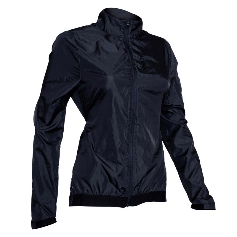 Salming Sarek Jacket Women Dark Grey dámska bežecká bunda