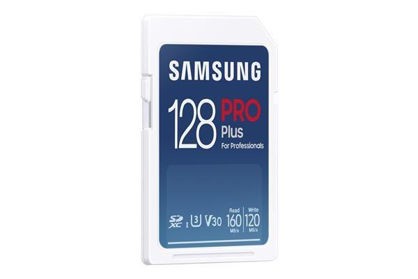 Samsung SDXC PRO PLUS/SDXC/128GB/180MBps/UHS-I U3, V30