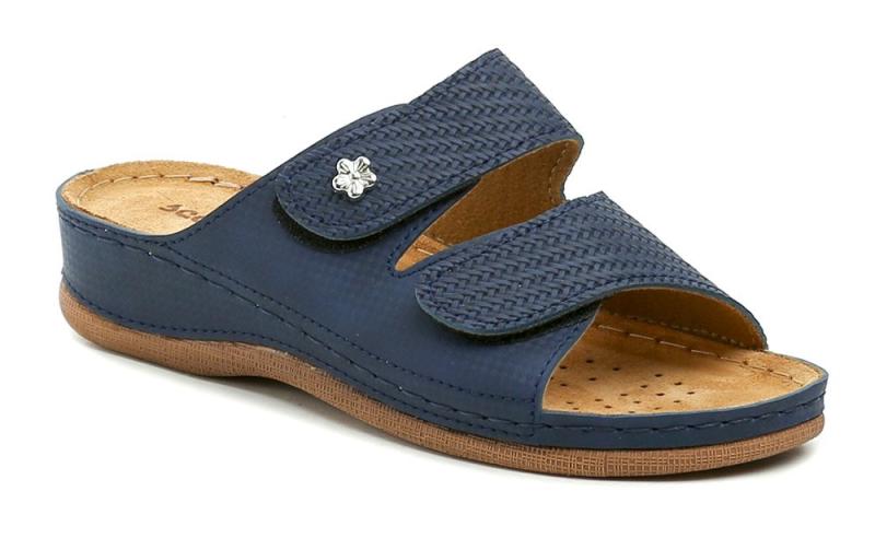 Scandi 240-2065-L1 navy dámske nazúvaky