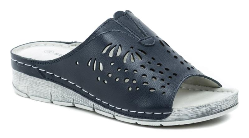 Scandi 241-2050-D1 navy dámske nazúvaky