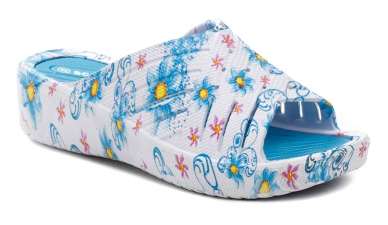 Scandi 280-0022-S3 modré dámske plážovky