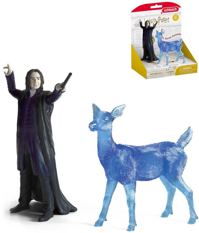 Schleich Harry Potter set figurka Severus Snape + Patron plast