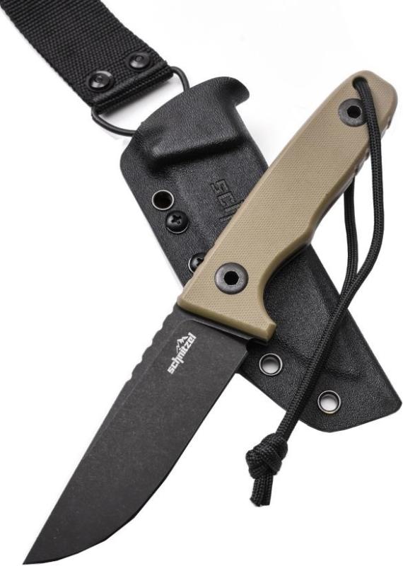 Schnitzel TRI outdoorový nôž sand