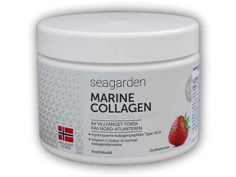 Seagarden Marine Collagen + Vitamín C jahoda 150g