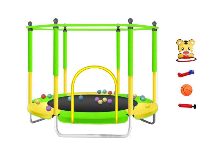 Sedco Dětská trampolína KIDS NT - 140 cm s ochrannou sítí a vybavením