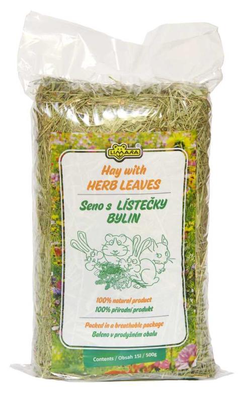 Seno s bylinkami Limara 15 l ( 500 g) (bal. 10 ks)