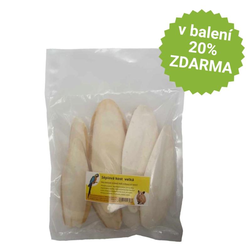 Sépiová kost velká cca 20 cm (10 ks)