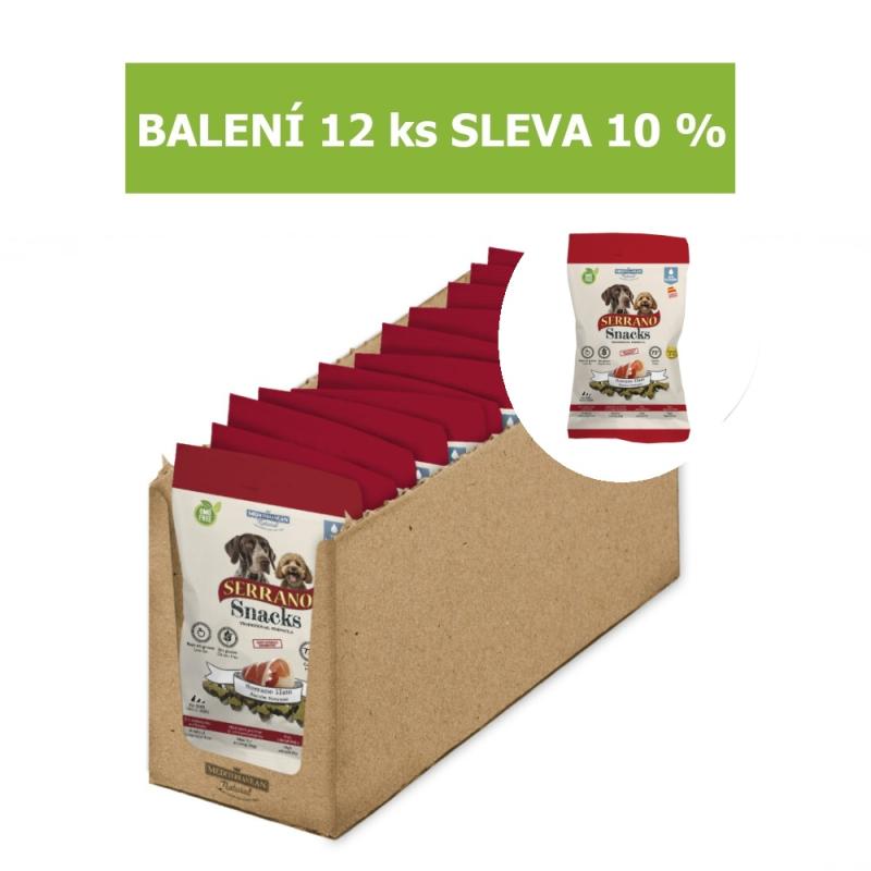 Serrano Snack Dog Serrano Ham 100 g (12 ks) %