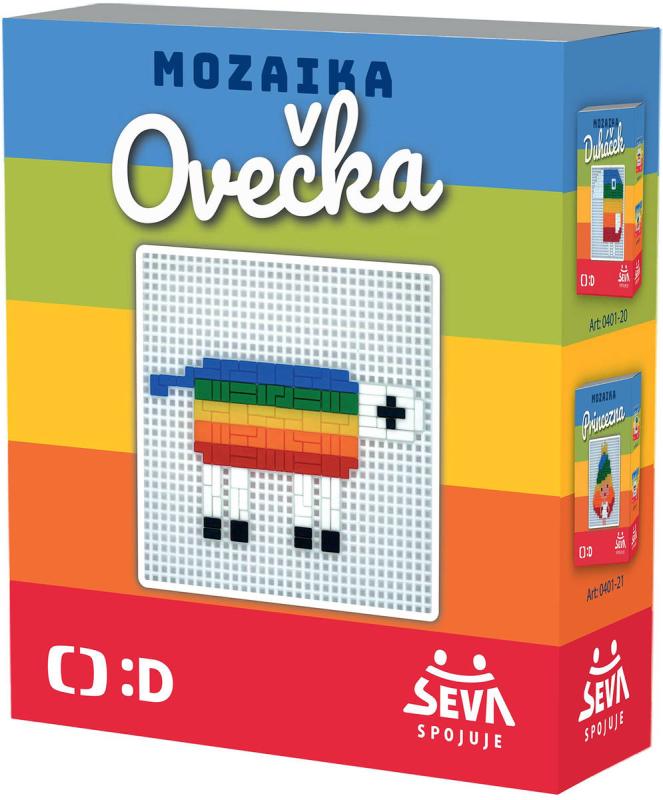 Seva Mozaika Ovečka Déčko 338 dílků plast (stavebnice)