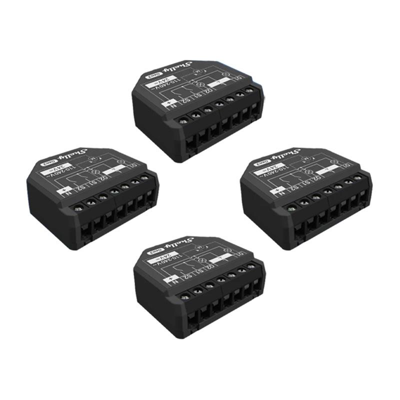 Shelly 2PM Gen3 sada 4 ovladačů WiFi/Bluetooth