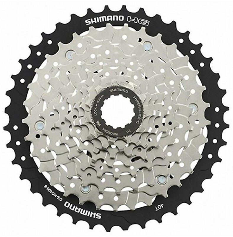 Shimano 8-kazeta CS-HG400 11-40 zubov, strieborná/čierna, v krabičke