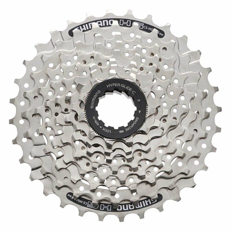 Shimano 8-kazeta CS-HG41 11-32 zubů stříbrná, v krabičce