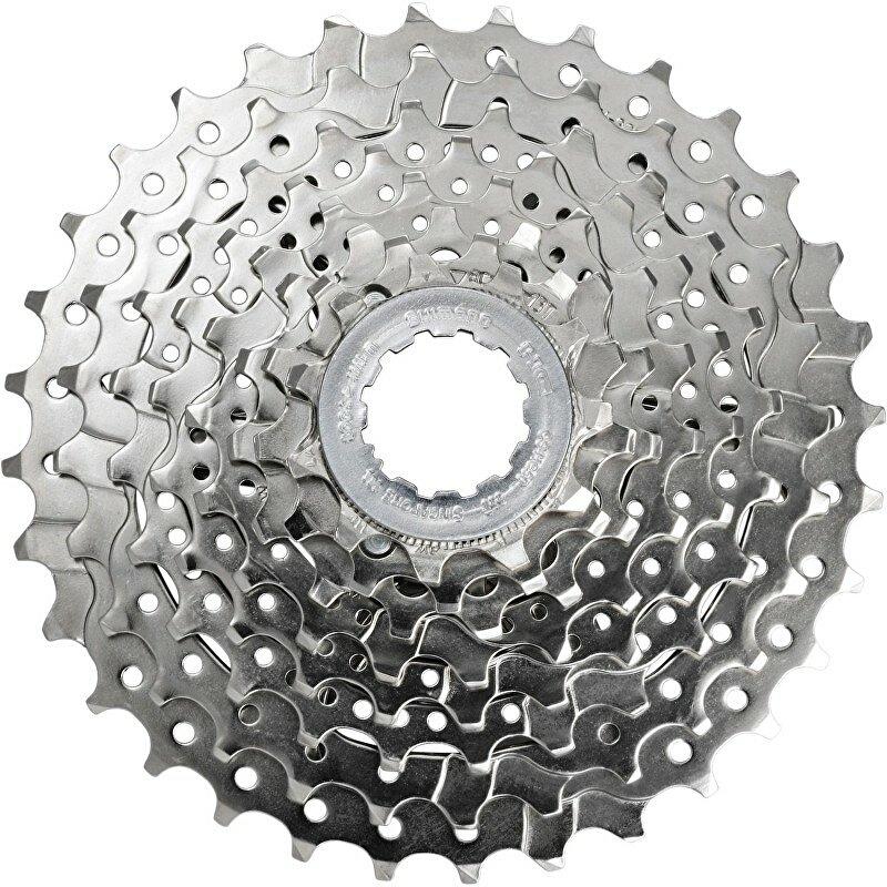 Shimano 8-kazeta CS-HG50 11-34 zubů, niklovaná, v krabičce