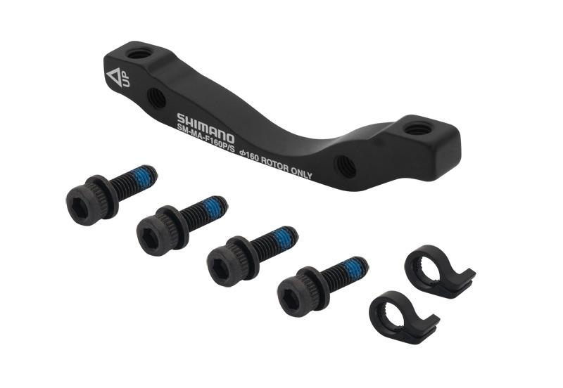 SHIMANO Adaptér přední POST/ STAND 160mm, černý