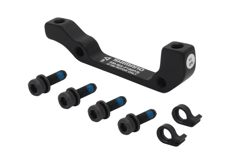 SHIMANO Adaptér přední POST/ STAND 180mm, černý