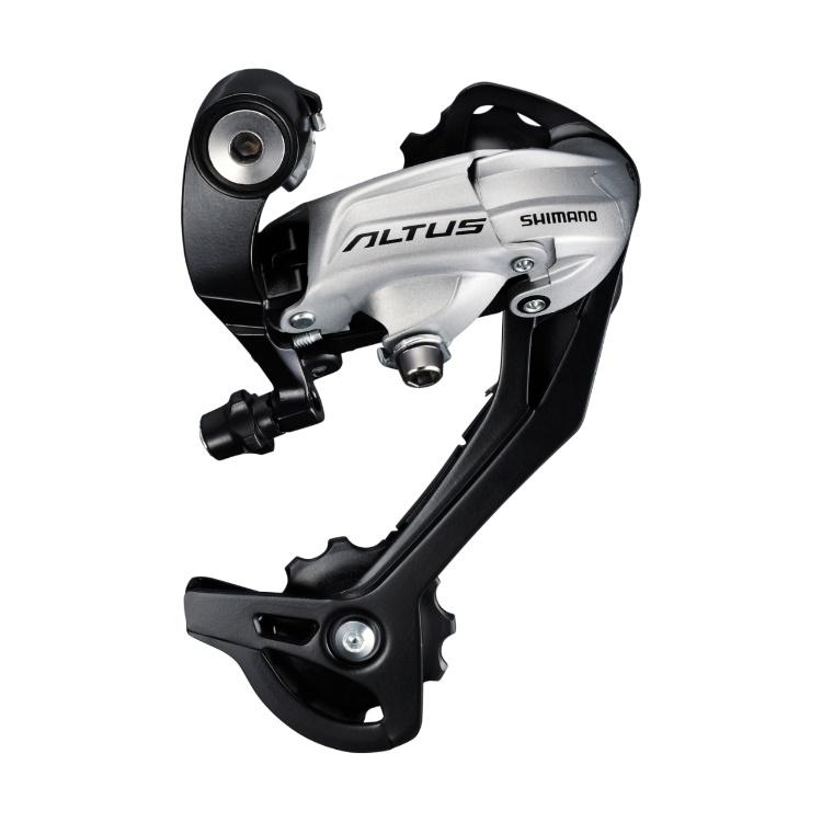 Levně Shimano Altus RD-M370 SGS 9-TI Stříbrný měnič