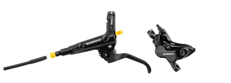 Levně SHIMANO Brzda kotoučová přední komplet MT520 černá 100 cm