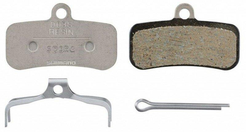 Shimano brzdové doštičky D03S-RX štvorpiestikové, v krabičke