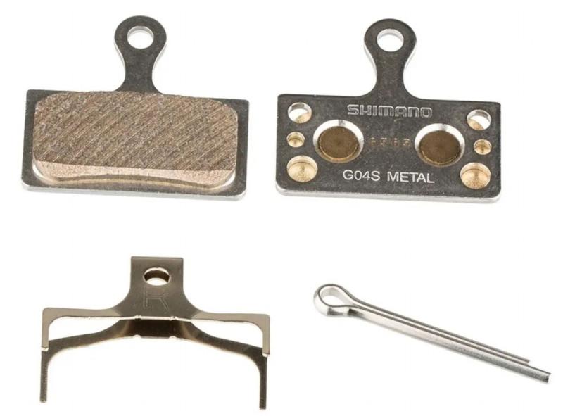 Shimano brzdové doštičky G04S metal, na blistri