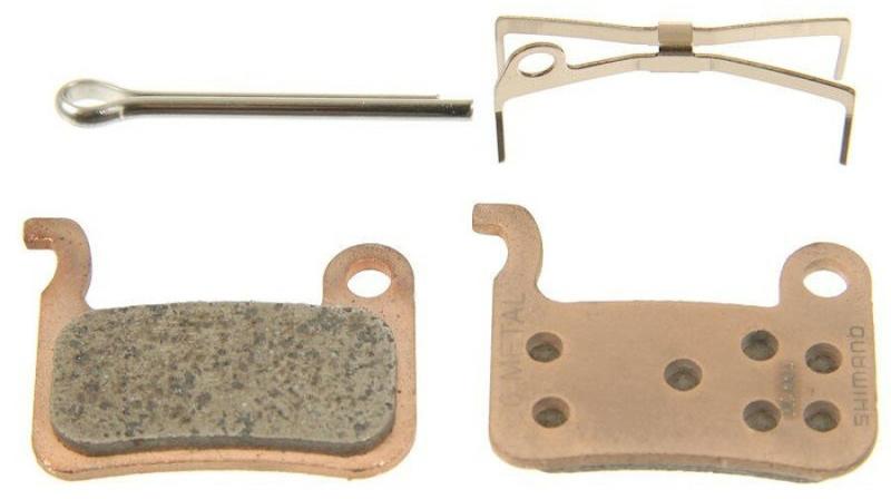 Shimano brzdové doštičky M06-MX metalické v krabičke