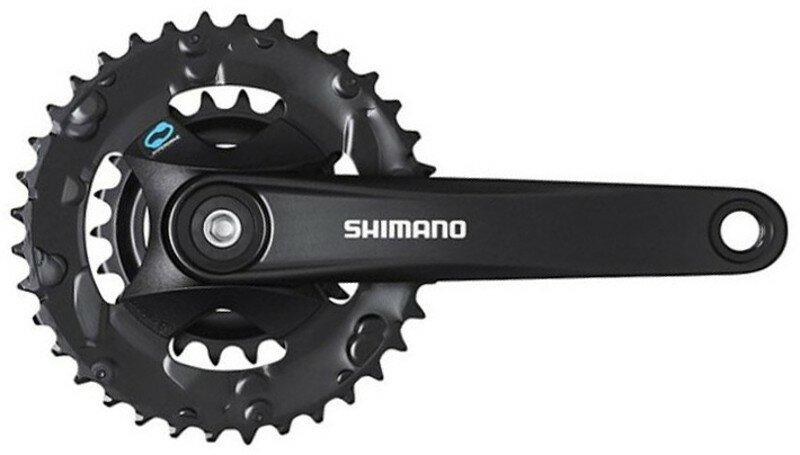 Shimano kliky Altus FC-M315, 175mm 36x22, černé, bez krytu, 8,7 speed