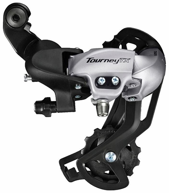 Shimano měnič RD-TX800 bez háku 7/8 speed stříbrný, v krabičce