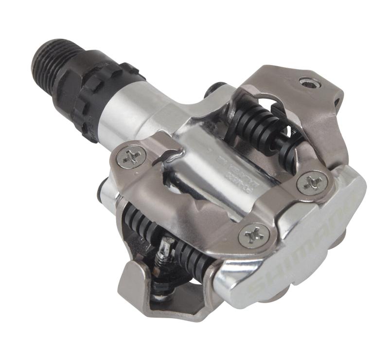 SHIMANO Pedále MTB SPD PDM520S strieborné