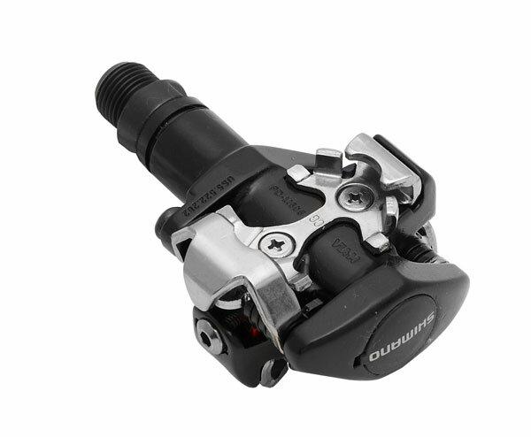 Shimano pedály SPD PD-M505L černé s kufry SM-SH51 v krabičce