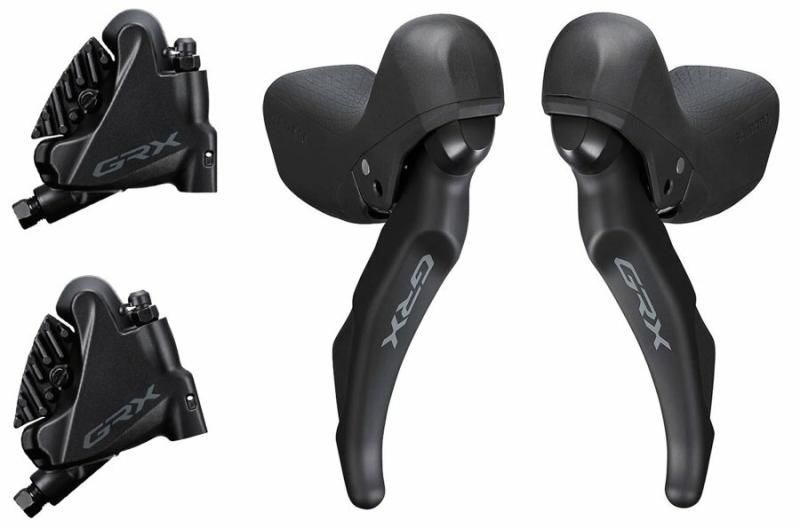 Shimano radenie GRX 600 dual control 1x11 speed, brzdy RX400 (pár) J-kit