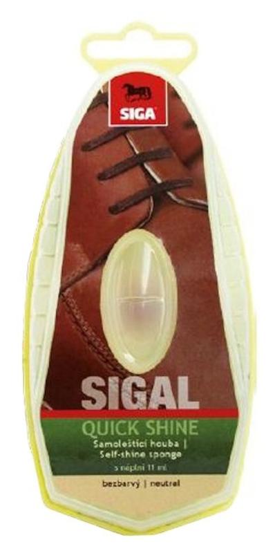 Siga Černá samoleštící houba s náplníL