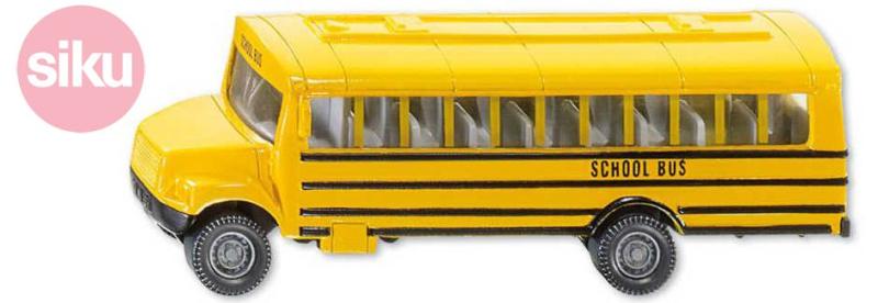 Siku Autobus školní americký Žlutý KOV + PLAST