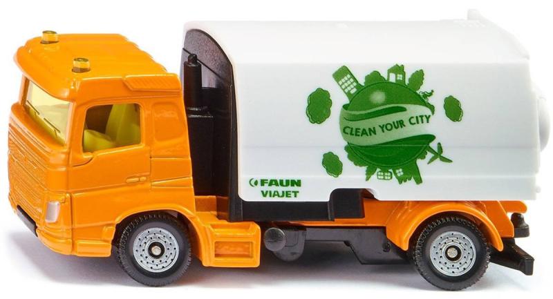 Siku Blister auto zametací čisticí vůz Faun Viajet model kov 1104