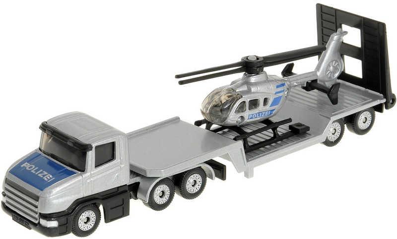 Siku Podvalník s helikoptérou Policie KOV