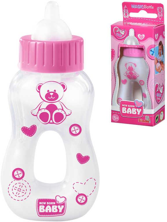 Simba New Born Baby Lahvička kojenecká magická 13cm s mizející tekutinou