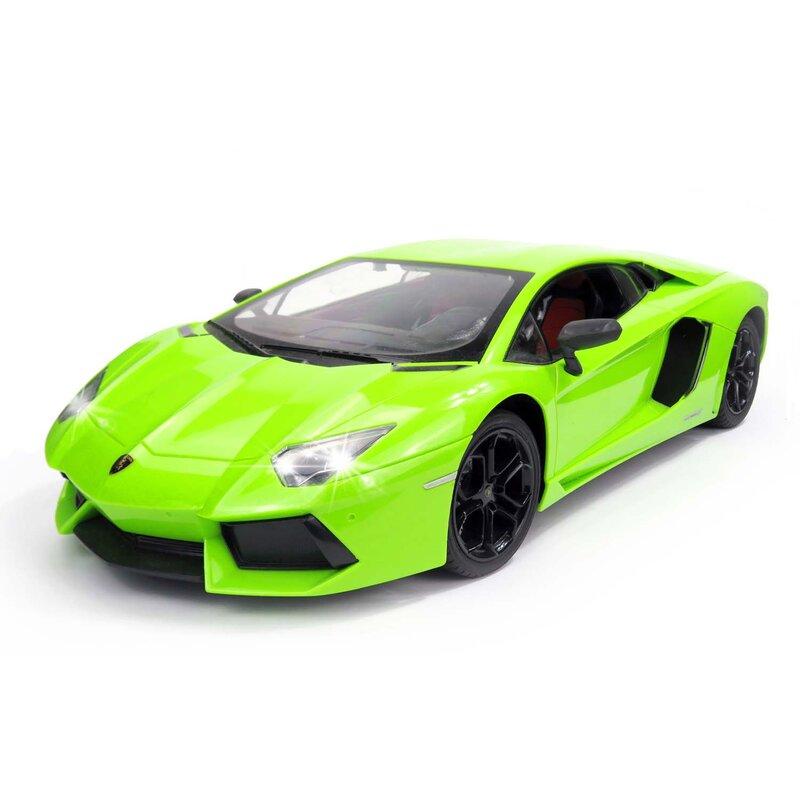 Sivé RC auto Lamborghini Aventador LP 700-4 1:14 zelená