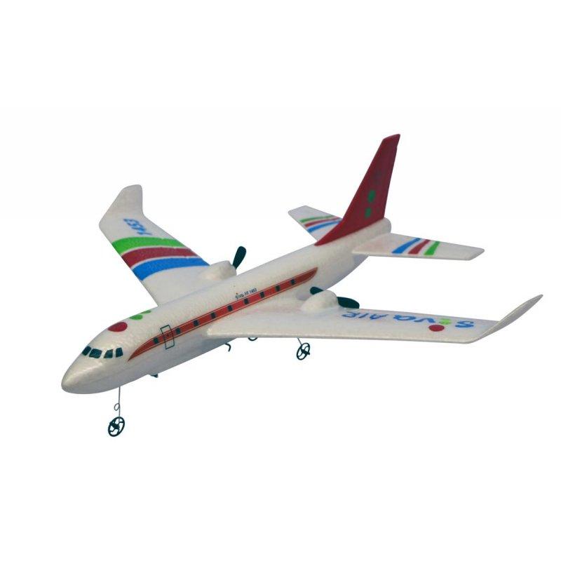 RC Airbus RTF s gyroskopickou stabilizací, 2,4 GHz červený
