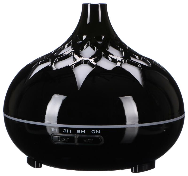 SIXTOL Aroma difuzer Palm černý lesk 500ml