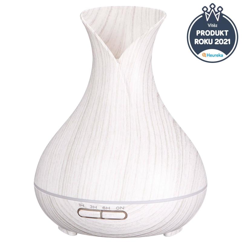 SIXTOL Aroma difuzer Vulcan bílé dřevo 350ml