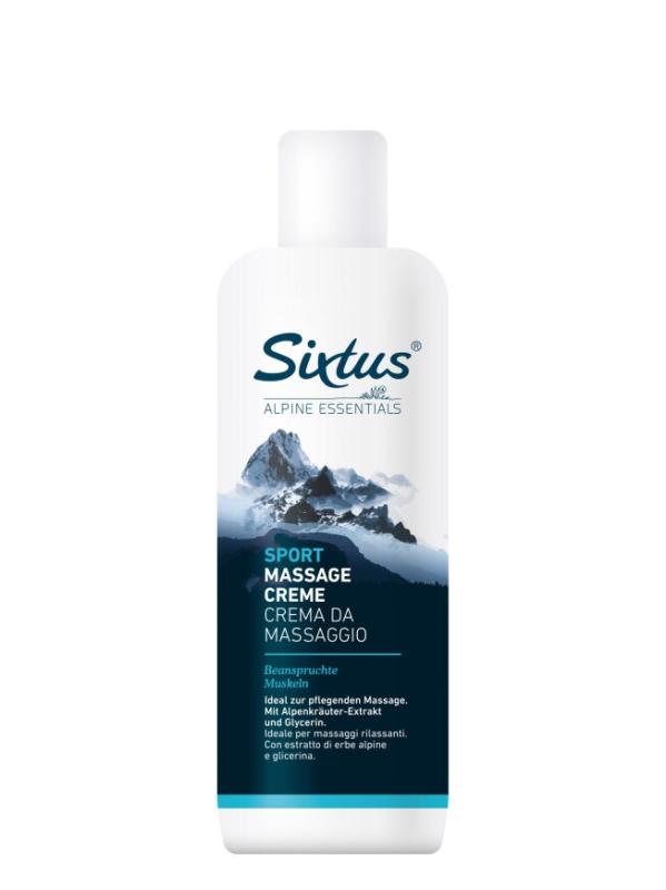 SIXTUS SPORT MASSAGE CREAM (krém masážní), 500 ml