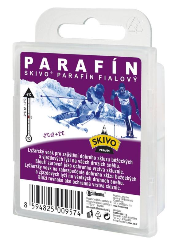 Skivo Parafín fialový 40 g