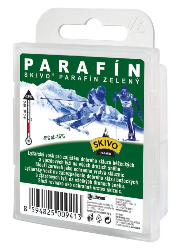 Skivo Parafín zelený 40 g