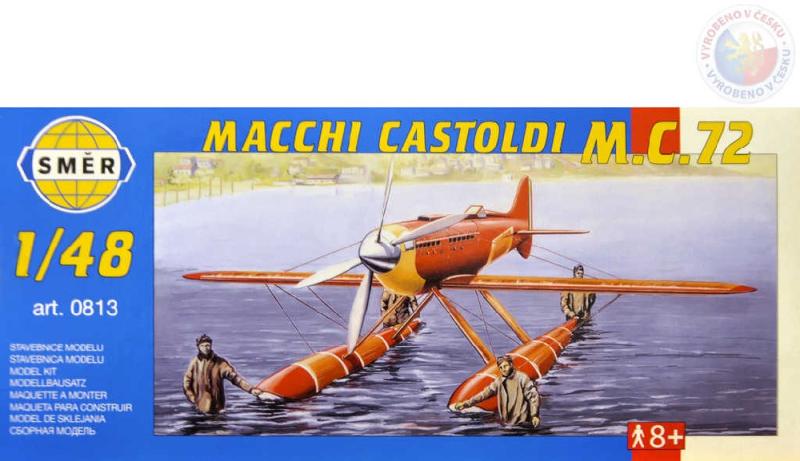 Směr SMĚR Model letadlo Macchi M.C. 72 1:48 (stavebnice letadla)