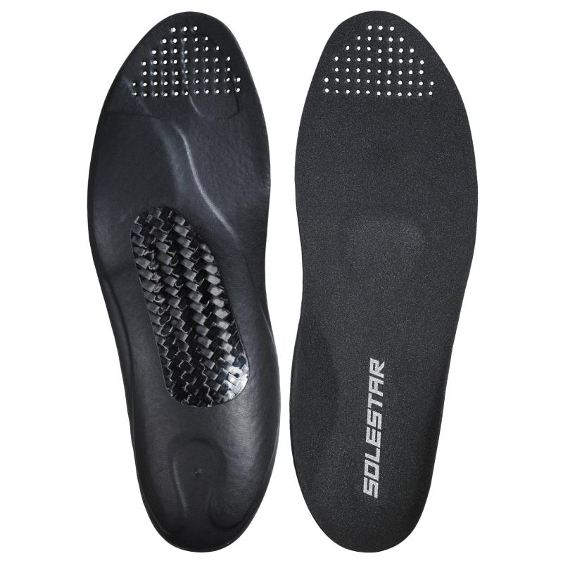 SOLESTAR Vložky treter BLK, karbonové